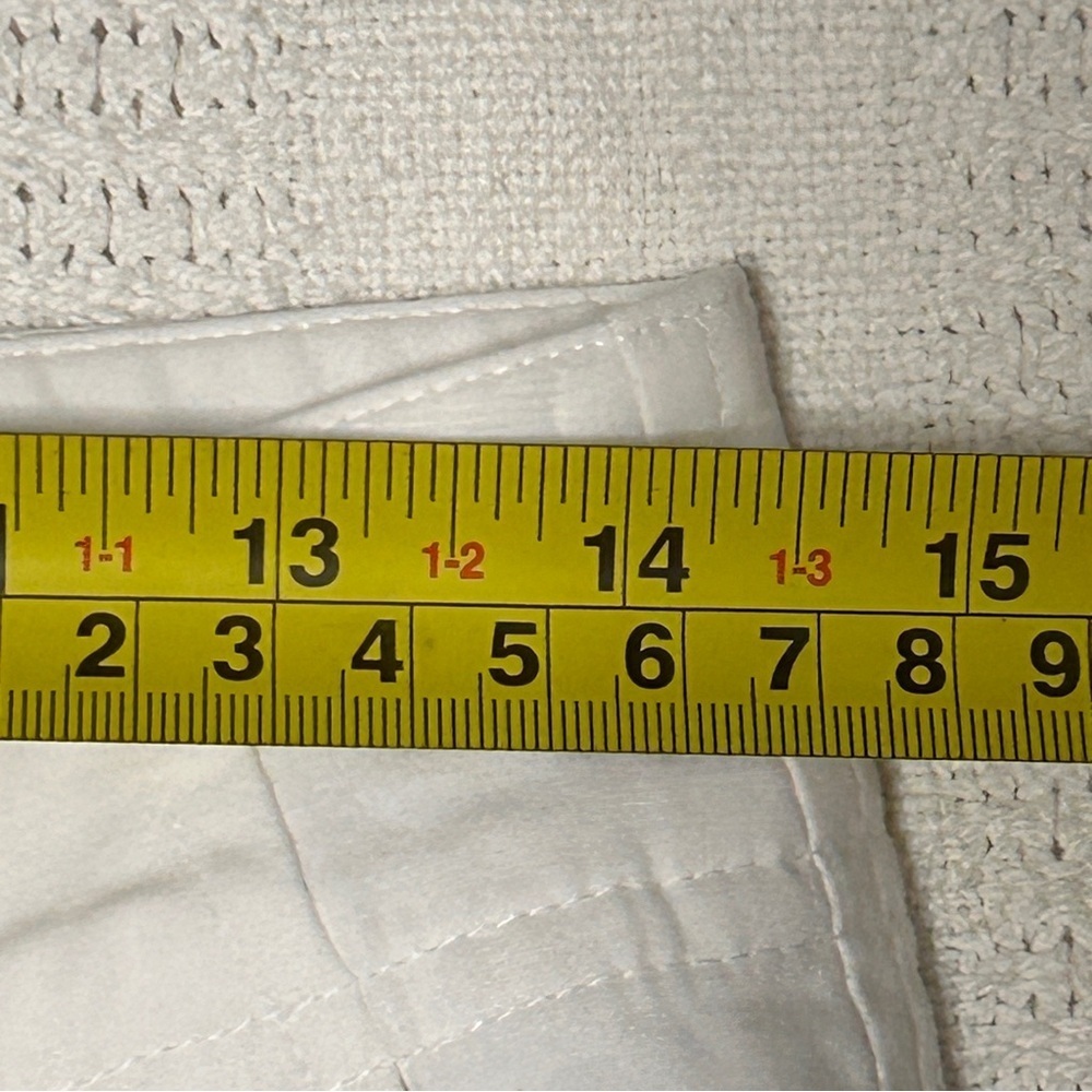 Lauren Ralph Lauren Women’s 4P white cropped wide leg pants preppy office READ - Picture 8 of 10